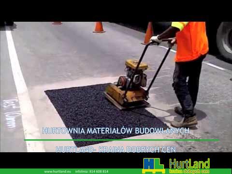 Naprawa asfaltu – Ultracrete Natychmiastowa naprawa dróg w Malezji Lato 2013