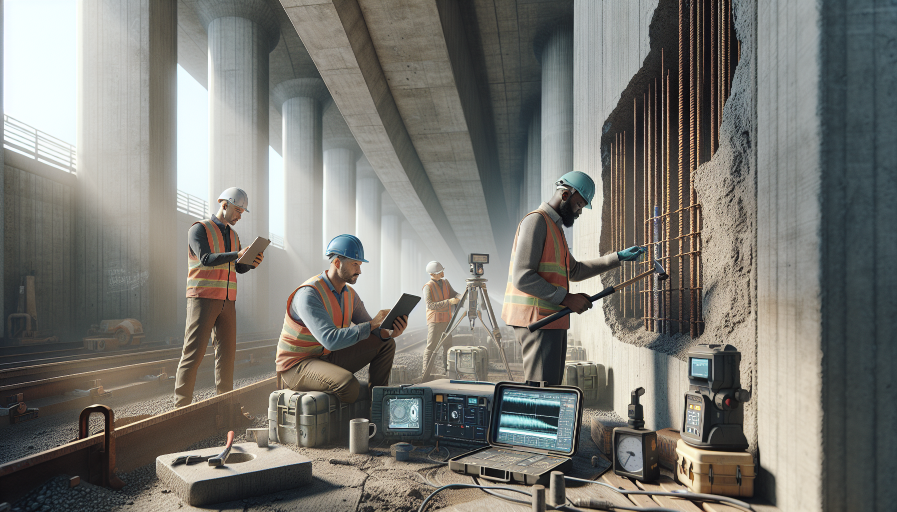 Kompleksowe badanie konstrukcji betonowych: sklerometria, skanowanie i ocena nośności Kompleksowe badanie konstrukcji betonowych: sklerometria, skanowanie i ocena nośności