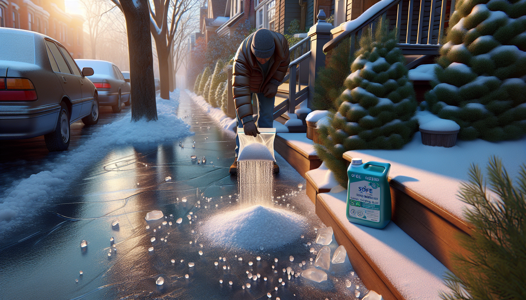 Skuteczne i bezpieczne odladzanie: chlorek magnezu Snow Ninja i środek Donsol w praktyce Skuteczne i bezpieczne odladzanie: chlorek magnezu Snow Ninja i środek Donsol w praktyce