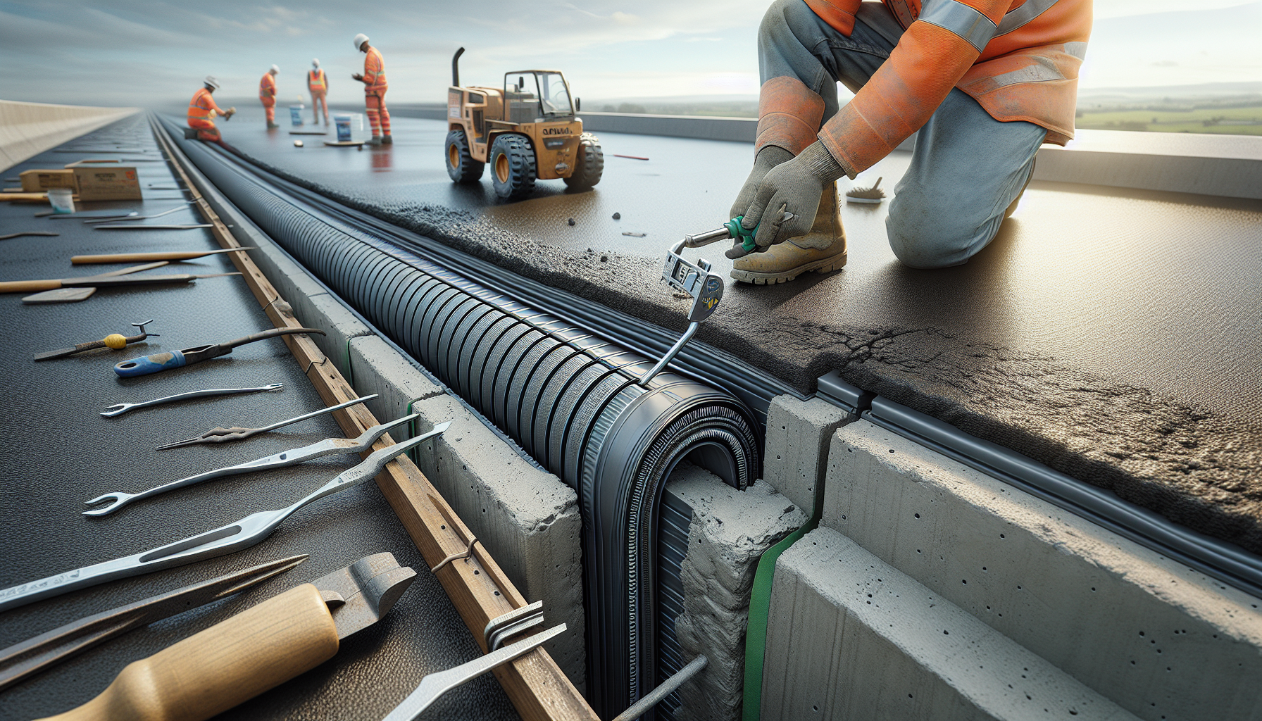 Uszczelnianie szczelin dylatacyjnych w konstrukcjach betonowych: jak systemy SABA zwiększają trwałość i wodoszczelność