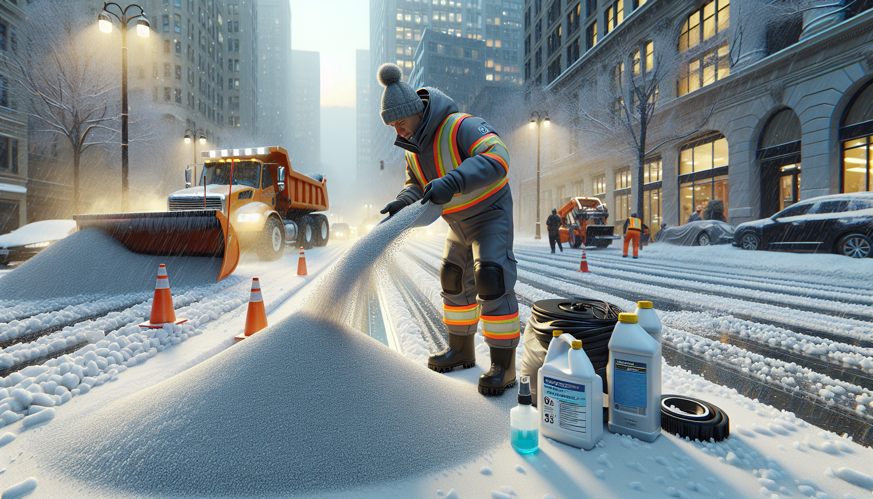 Odśnieżanie i odladzanie: chemia, mechanika i praktyczne strategie zimowe